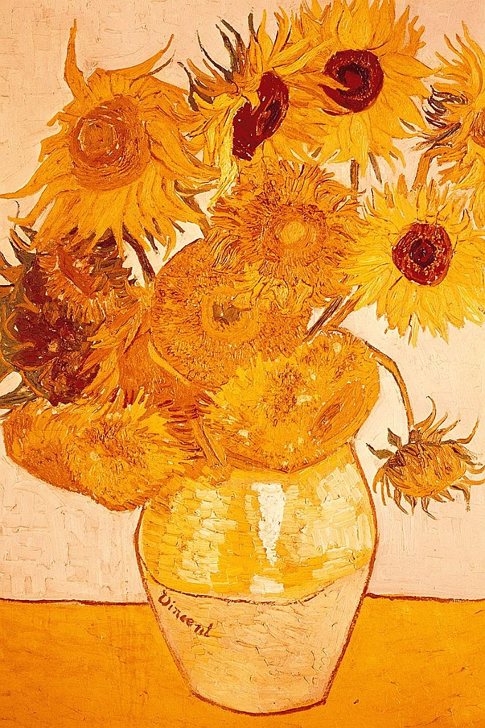 Sunflowers, Van Gogh, 1888